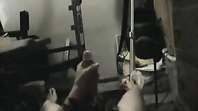 Big Cock Exercise Bench Cum - Twink Wank Revisited!