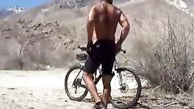Desert Bike Wank - Hardcore Gay Porn Adventure in the Sand Dunes
