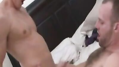 Breaking and Entering - Gay Threesome Action with Masculine Men