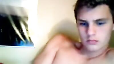 In Bed Masturbate Twink - Gay Porn Web-Cam Handjob Video