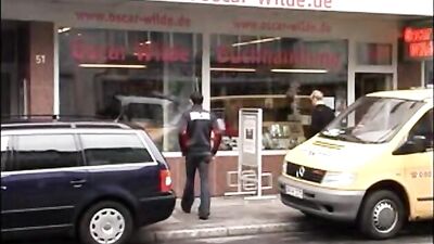 Youngsters Suck & Fuck in Staircase: The Ultimate Threesome Action!