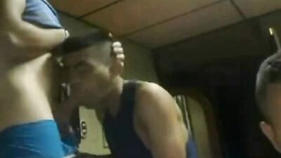 Gangbang Cam - 3 Guys Play on Webcam!