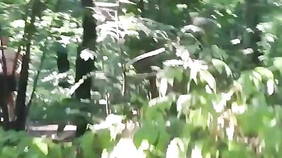 Russian Bush Boys - Amateur Group Sex in the Wild