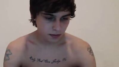 Gay Tattoo Solo Boy Cams Tubes - Ass Play and Handjob Action!