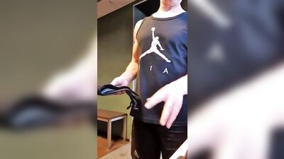 Gym Locker Room Debauchery: Dad and Son Show off with Straight Boys