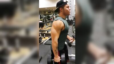 Step Dad and Son Get Caught in Gay Gym Locker Room Shower!