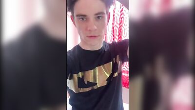 Young stud barebacks twink with rough sex talk!