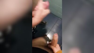 Gay Twink Porn in Toilet: Double The Fun