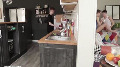 Gangbang DP Action: Big Cocks Gay Boy Porn!