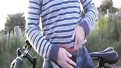 Horny Teen Exposing Himself Outside - Gay Porn