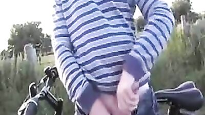 Horny Teen Exposing Himself Outside - Gay Porn