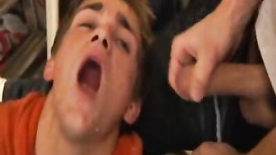 Piss & Cum Twink Orgy: Action Unleashed!