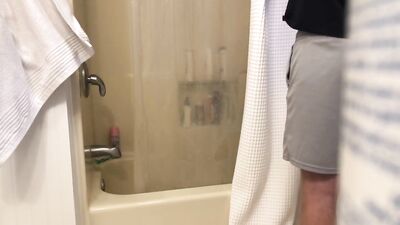 Brother Porn Spycam: Gay Shower Exposure