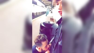 Subway Station Seductions: Real Gay Tube Public Encounters