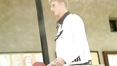 Strip Pong Raw Fuck: Cute Blond Boys Get Down and Dirty!