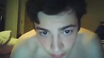 Young Mans Webcam Handjob - Lovely Masturbation Experience