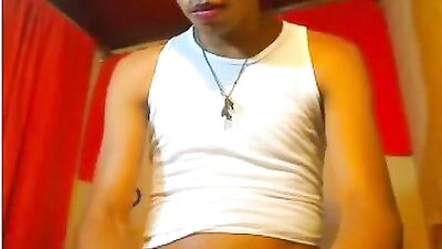 Gay Latino Handjob Web-Cam: Oscars Newest Adventure