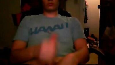 Hawaii 18 Web-Cam Handjob - Masturbates in Paradise!