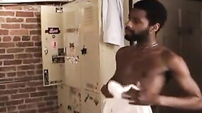 Gangbang in the Locker Room: The Interracial Group Sex Sequel!