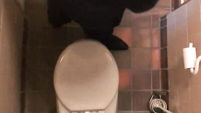 Public Restroom Hookup with Another Boy!