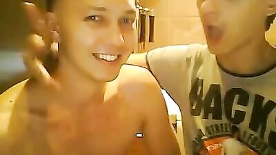 Gay Porn Party: Cam in the Kitchen!