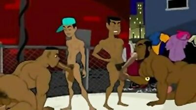 Gay Porn Superheroes: Cartoon Edition