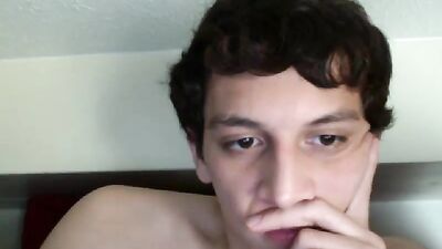 Handsome Greek Boy Web-Cam Handjob!