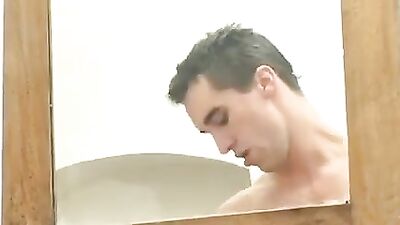 Bareback Bathroom Fuck - Raw and Rough Gay Porn Video!