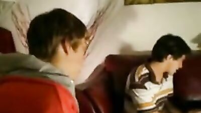 Gay Cum Swap: Straight Twink Licks and Sucks Str8s Balls!