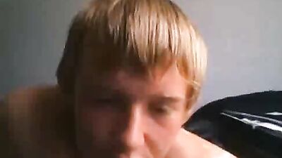 Blonde Danish North American: Explosive Handjob Web-Cam Show!