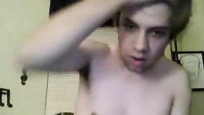 18 Adrian Dimitri: Web-Cam Handjob Revisited!