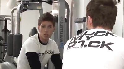 Gym Boys Cum Shots: Hawt Bareback Action