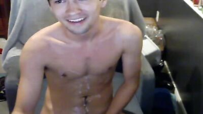 Big Load Solo Wank & Cum - A Gay Porn Fantasy Come True!