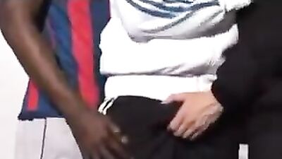 Interracial Double Penetration: Action Group Sex