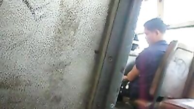 Thai Boy Masterbates on Bus - Asian Public Outside Handjob