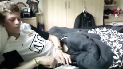 Gay Porn Videos Hot Ki*d Masturbating in Bed Gay Amateur Cum Shots Solo