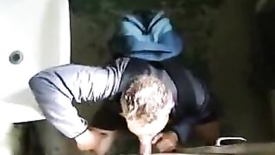 Gloryhole Voyeur - Caught Sucking in Public Toilets