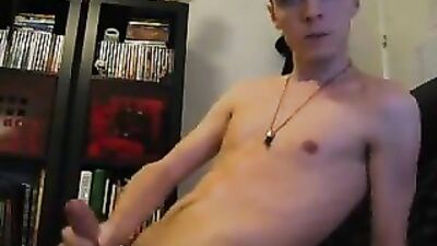 Tight Skin Camwank: Slim Horny Wankers Cuml-Oad Cock Shares Amateur Webcam Cumshots!