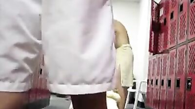 Locker Room Spycam Drunk Boy: Exposed Amateur Blond Boys in Voyeuristic Action!