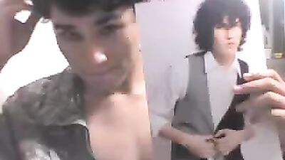 Gay Web-Cam Fun Handjob Adventure: Check out my boy!