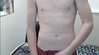 Talkin while wankin: Hot Blond Boys in Action!