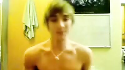 Gay Porn Web-Cam Handjob - A Watching on pc Experience