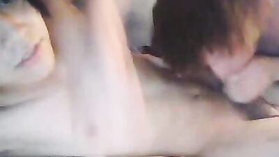 Two Cute E Have - Web-Cam Handjob! A Gay Porn Video with a Twist!