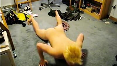 Hott Blond Boy Delights in Sexy Solo Fun!