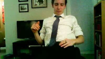 Amateur Web-Cam Solo: School Uniform - A Gay Porn Video