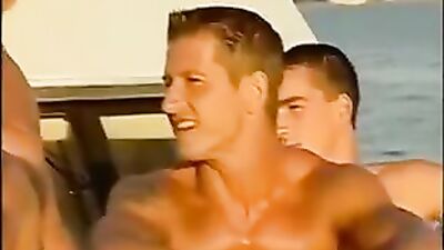 Muscle Beach: A Gay Porn Group Sex Adventure