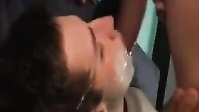 Addicted To Cum - Young Twink Swallows Friends Cum!