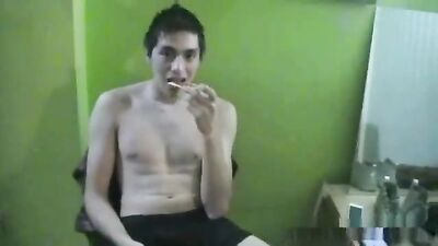 You choose! banana or his cock