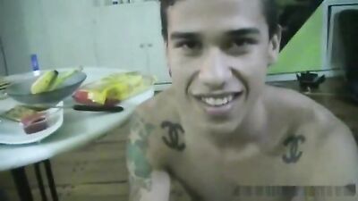 You choose! banana or his cock