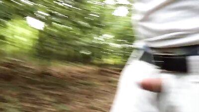 Teen Jerk-Off & Cumshot Outside Exposed - Public Voyeur